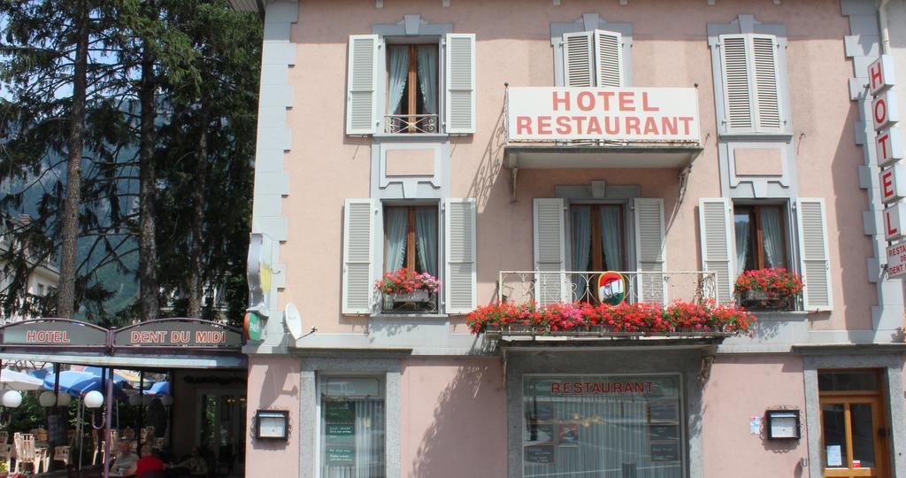 La Dent-Du-Midi Hotel & Restaurant Saint-Maurice Exteriér fotografie